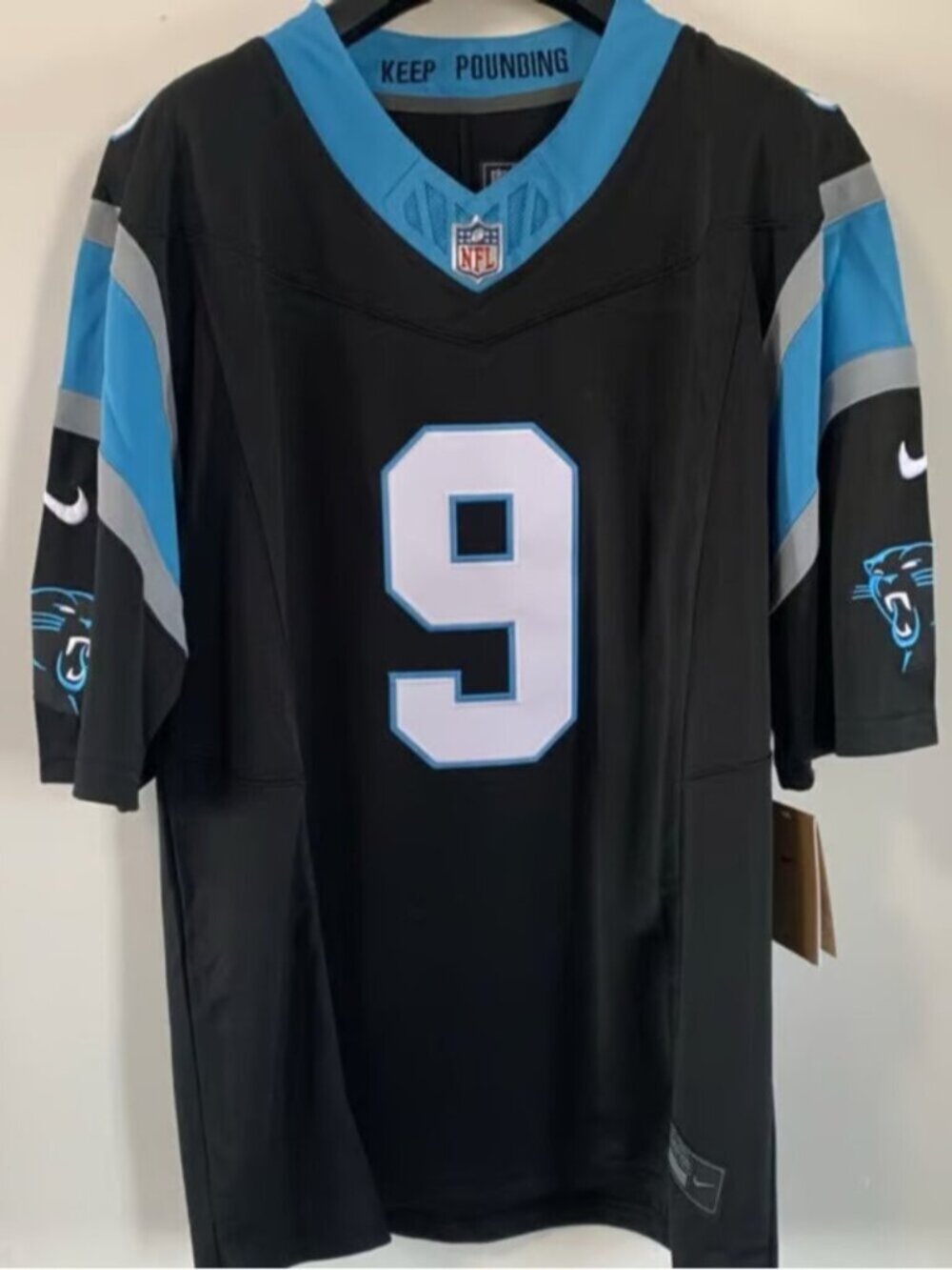 Bryce Young Black Vapor Stitched Jersey
